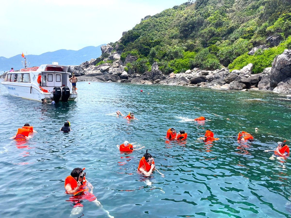 チャム島のシュノーケリング