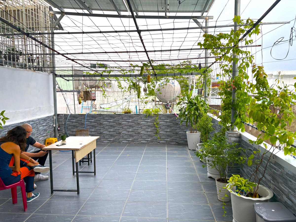 Hana’s Coworking の屋上スペース