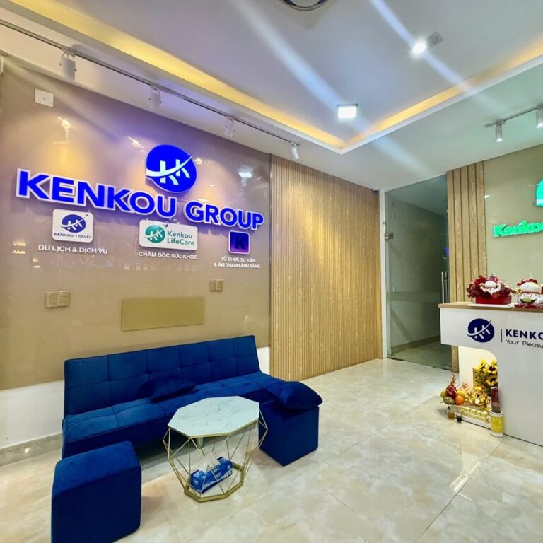 KENKOU GROUP のオフィスの受付
