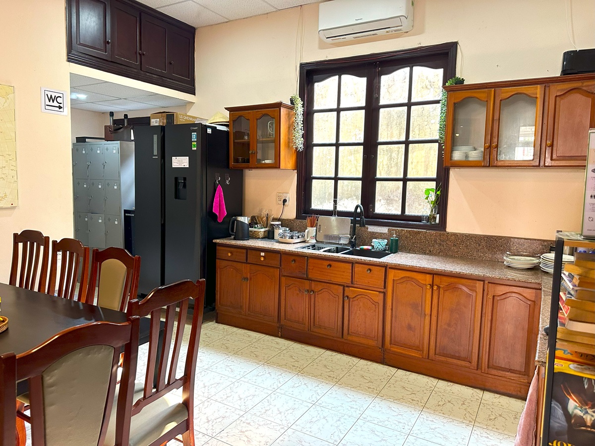 Coworking Danang の共用キッチン