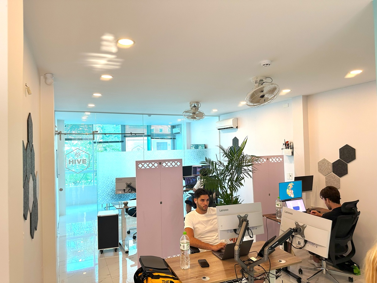 HIVE Da Nang の集中ワークスペース